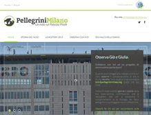 Tablet Screenshot of pellegrinimilano.org